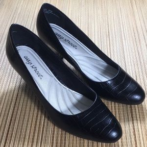 Easy Street Dress Heel Black Shoes Women Size 8.5M